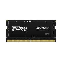 Memória RAM para Notebook Kingston Fury Impact, 16GB, 5600MHz, DDR5, CL40, Preto - KF556S40IB-16