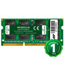 Memória RAM para Notebook Macrovip DDR3 8GB 1600MHz