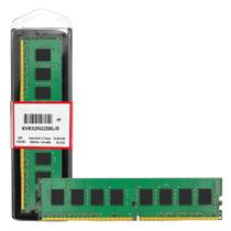 Memória Ram Para PC 8GB Kingston ValuerRam DDR4 3200Mhz CL22 Verde KVR32N22S8L 8