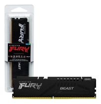 Memória Ram Para PC Gamer 32GB Kingston Fury Beast 1x32GB DDR5 5600MHz CL40 Preto Memória Ram Para PC Gamer 32GB Kingston Fury Beast 1x32GB DDR5 5600MHz CL40 Preto