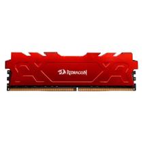 Memória RAM Redragon, 8GB, 3200MHz, DDR4, CL16, Vermelho - GM-701 Memória RAM Redragon, 8GB, 3200MHz, DDR4, CL16, Vermelho - GM-701