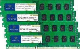 Memória RAM Timetec 32GB KIT (4x8GB) DDR3 1600MHz PC3-12800 Memória RAM Timetec 32GB KIT (4x8GB) DDR3 1600MHz PC3-12800