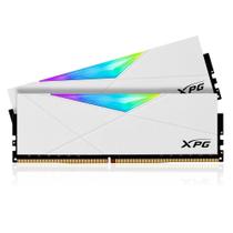 Memória RAM XPG Spectrix D50 RGB, 32GB (2x16GB), 3200MHz, DDR4, CL16, Branco - AX4U320016G16A-DW50 Memória RAM XPG Spectrix D50 RGB, 32GB (2x16GB), 3200MHz, DDR4, CL16, Branco - AX4U320016G16A-DW50