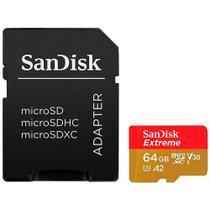 Memoria sandisk micro sd 64gb extreme - sdsqxah-064g-gn6aa