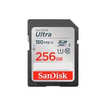 Memória Sandisk Ultra 256GB - Cartão de Memória 150MB/s. Classe 10