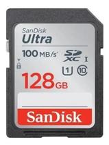 Memória Sdhc 128Gb Sandisk Ultra 100Mb/S C10