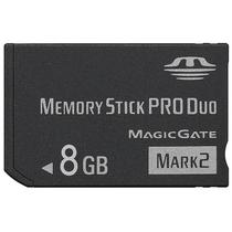 Memória Stick Pro Duo de Alta Velocidade MARK2 8GB (Capacidade 100% Real)