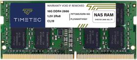Memória Timetec DDR4-2666 SODIMM ECC sem buffer de 16 GB para Synology