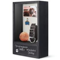 Memorial para cães Shadow Box TJ.MOREE com moldura de 9 x 14 polegadas
