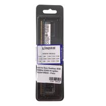 Memóriaramdesktop8Gb 2666Mhz Ddr4Kingston Kvr26N19S8/8-Preta