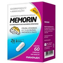 Memorin ( Fósforo + Vitaminas) 60 cápsulas - Maxinutri