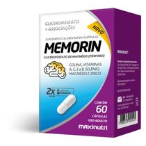 Memorin Fósforo + Vitaminas Maxinutri 60 Cápsulas Memorin Fósforo + Vitaminas Maxinutri 60 Cápsulas