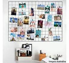 Memory board 60x80cm branco com 10 mini prendedores