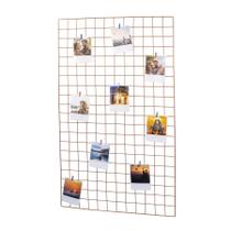 Memory Board Mural De Fotos Painel Recados Decorativo 60x100cm Rosé + 10 Prendedores Memory Board Mural De Fotos Painel Recados Decorativo 60x100cm Rosé + 10 Prendedores