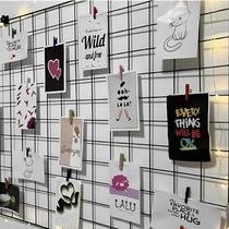 Memory Boards: Painel Quadriculado Preto para Fotos Memory Boards: Painel Quadriculado Preto para Fotos