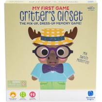 Memory Game Educational Insights Meu primeiro jogo Critter's Closet