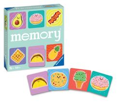 Memory Game Ravensburger Foodie Favorites para crianças e família