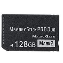 Memory Stick Pro Duo 128GB de alta velocidade para PSP e câmera