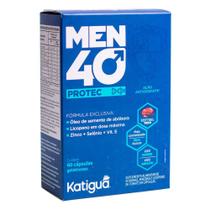 Men 40 Protec (Óleo de Semente de Abóbora, Licopeno, Zinco e Selênio) 60 Cápsulas - Katiguá - Katigua