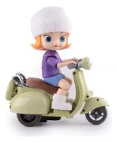 Menina Empina na Motocicleta com Luzes e Sons + Envio Rápido