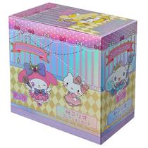 Meninas Anime Sanrio Kuromi Olá Kitty Minha Melodia Brilhando Jogo De Cartas Colecionáveis Presente