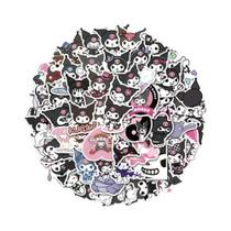 Meninas Fofas Sanrio My Melody Cinnamoroll Kuromi Anime Adesivos 50 Peças Para Laptop Capa De