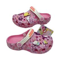 Meninas Hellokitty Kuromi Melody Verão Chinelos De Desenho Animado Antiderrapante Com Sola Macia