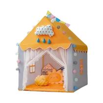 Meninas Rosa Princesa Castelo Grande Dobrável Crianças Brinquedo Tenda 135m Wigwam Tipi Casa De