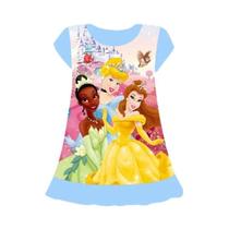 Meninas Sereia Princesa Belle Dos Desenhos Animados Camisola Pijamas 3-8 Anos Verão Impressão