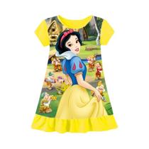 Meninas Sereia Princesa Belle Dos Desenhos Animados Camisola Pijamas Verão Pijamas 3-8 Anos Vestido