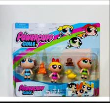 Meninas Super Poderosas Kit 3 Bonecas Super Girl Powerpuff