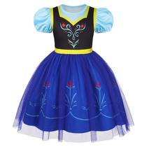 Meninas vestem fantasia Benylion Snow Queen para crianças de 2 a 3 anos