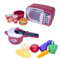 Menino Cozinha Eletro Chefe Comida Panela Pressão Legume 12p Menino Cozinha Eletro Chefe Comida Panela Pressão Legume 12p