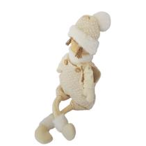 Menino Decorativo Sentado em Tecido Menino Decorativo Sentado em Tecido