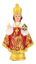 Menino Jesus De Praga 8Cm - Enfeite Resina