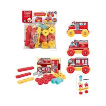 Meninos DIY Veículo De Engenharia Destacável Brinquedo Montagem Combinação De Desmontagem De Carro