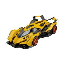 Meninos Escala 1:32 Lamborghini V12 GT Diecast Pull Back Modelo De Carro Com Música E Luzes