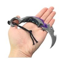 Meninos Valorant Reaver Karambit Faca 15cm Jogo De Metal Periférico Katana Samurai Espada Presente