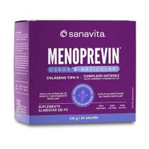 Menoprevin Ossos e Articulação Sabor Baunilha CX/30 Sachês Sanavita