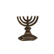 Menorah Candelabro Ouro Velho MINIATURA 10 Unidades