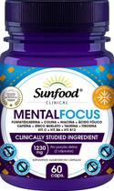 Mental Focus 1230mg 60 Cápsulas - Sunfood
