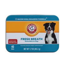 Mentas Dentais Arm & Hammer para Cães - 40 Unidades - Hálito Fresco