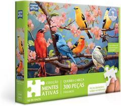 Mentes ativas - passaros na cerejeira qc 300pc - toyster