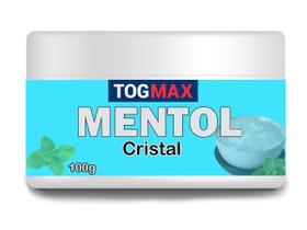 Mentol Puro Em Cristais 100G Alimentar E Farmacêutico Togmax