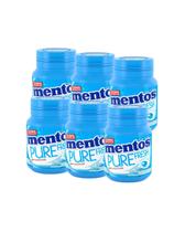 Mentos Chiclete Pure Fresh Fresh Mint Sem Açúcar Display c/ 6 Potinhos Mentos Chiclete Pure Fresh Fresh Mint Sem Açúcar Display c/ 6 Potinhos