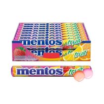 Mentos Drops Tubo Cx 600g c/16un Escolha o Sabor