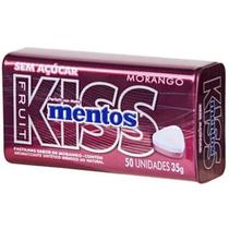 Mentos Kiss Bala Sem Açúcar Lata C/50unids 35g - VAN MELLE
