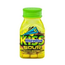 Mentos Kiss Sour Sem Açúcar Limão Ácido 55 unidades 38,5g