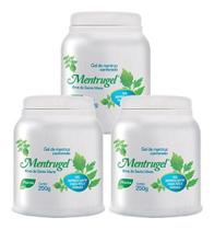 Mentrugel Pharma 250g - Kit C/3 Unidades - Gel Refrescante
