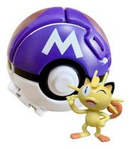 Meowth Action Pokebola Pop Up Open Jogue E Abre Pokémon